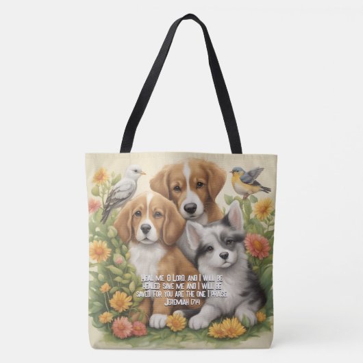 Mijn chemozak tote bag (Voorkant)
