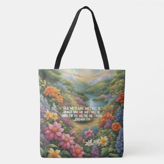 Mijn chemozak tote bag (Voorkant)
