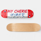 MIJN CHERIE AMOR 8 1/4" Skateboard Deck (Horizontaal)