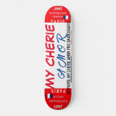 MIJN CHERIE AMOR 8 1/4" Skateboard Deck (Voorkant)