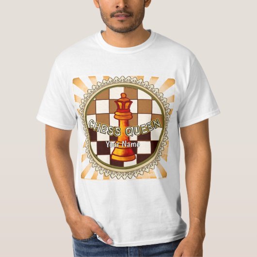 Mijn Chess Queen T-shirt (Voorkant)