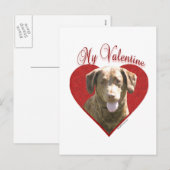 Mijn Chessie Valentijn Feestdagenkaart (Voorkant / Achterkant)