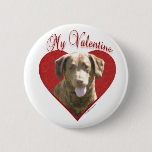 Mijn Chessie Valentijn Ronde Button 5,7 Cm