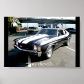 mijn chevelle poster (Voorkant)