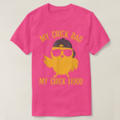 Mijn chick Bad My Chick Hood Funny Paasdag T-shirt (Design voorkant)