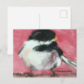 Mijn Chickadee  Briefkaart (Voorkant / Achterkant)