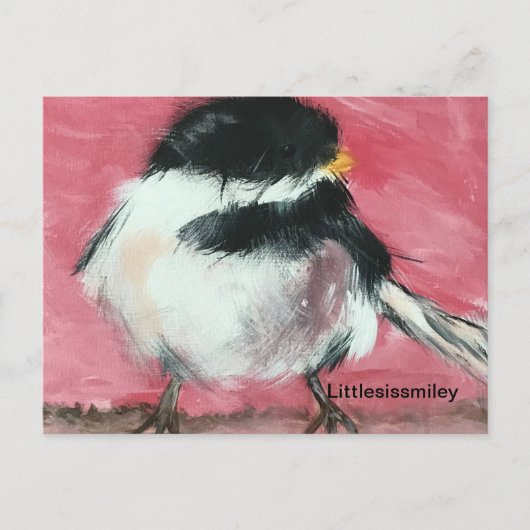 Mijn Chickadee  Briefkaart (Voorkant)