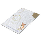 Mijn Chihuahua Ate Mijn Lesson Plan Notitieblok (Schuin)