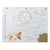 Mijn Chihuahua Ate Mijn Lesson Plan Notitieblok (Voorkant)