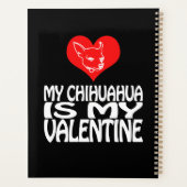 Mijn Chihuahua is mijn Valentijn Planner (Achterkant)