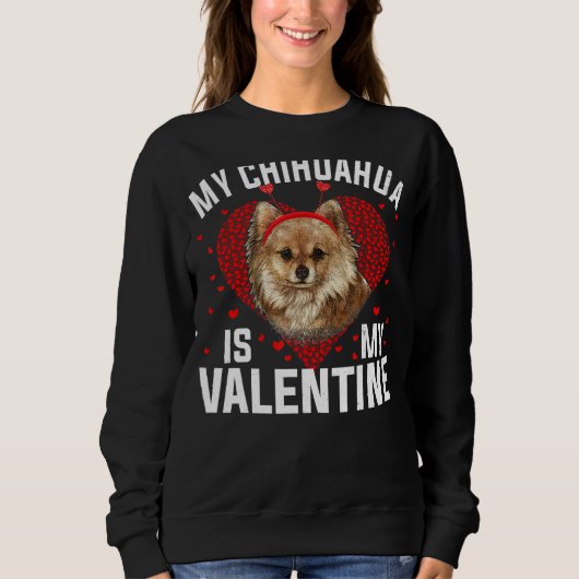 Mijn Chihuahua is mijn Valentijn Valentijnsdag Jon Trui (Voorkant)