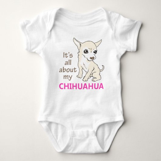 Mijn Chihuahua Romper (Voorkant)