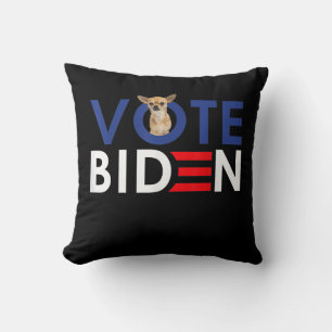 Mijn Chihuahua wil stemmen Joe Biden Funny Preside Kussen