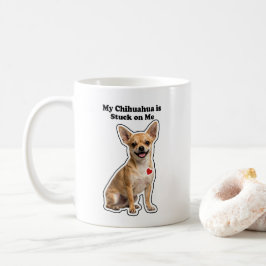 Mijn Chihuahua zit aan me vast Hond Liefhebber Koffiemok