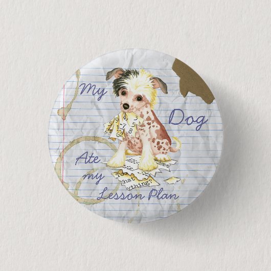 Mijn Chinees met mijn lesplan Ronde Button 3,2 Cm (Voorkant)