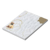 Mijn Chinees Shar-Pei heeft mijn lesplan Notitieblok (Linkerzijde)