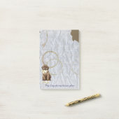 Mijn Chocolade Lab en mijn lesplan Post-it® Notes (Op bureau)