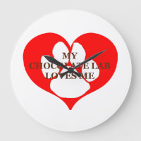 mijn chocoladelab houdt van me