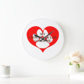 mijn chocoladelab houdt van me grote klok (Huis)