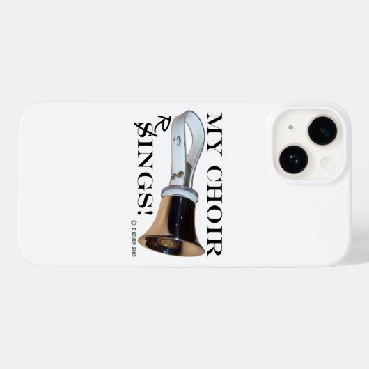 Mijn Choir Rings. Hoesje-Mate iPhone Case (Achterkant (horizontaal))