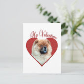 Mijn Chow Chow Valentijn Feestdagenkaart (Staand voorkant)