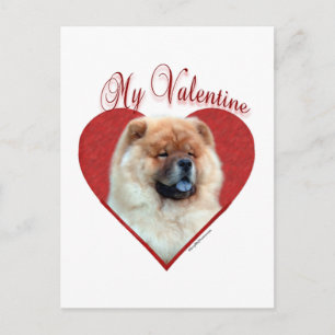 Mijn Chow Chow Valentijn Feestdagenkaart