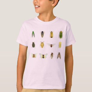Mijn Cicada Verzamelen Bugs Entomologie T-shirt
