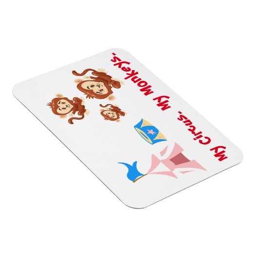 Mijn Circus. Mijn apen. Magneet (Rechterzijde)