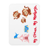 Mijn Circus. Mijn apen. Magneet (Verticaal)