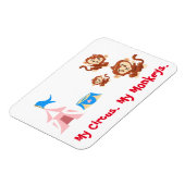 Mijn Circus. Mijn apen. Magneet (Linkerzijde)