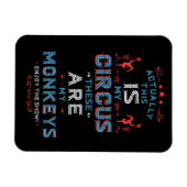 Mijn Circus Mijn apen Magnet Magneet (Horizontaal)