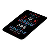 Mijn Circus Mijn apen Magnet Magneet (Linkerzijde)