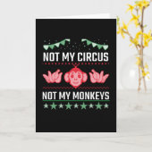 Mijn circus niet, mijn apen niet kaart (Gele Bloem)