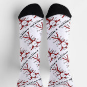 Mijn cirkel van Willis-anatomische bloedcirculatie Sokken (Top)