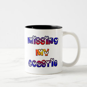 Mijn Coastie missen Tweekleurige Koffiemok