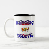 Mijn Coastie missen Tweekleurige Koffiemok (Links)