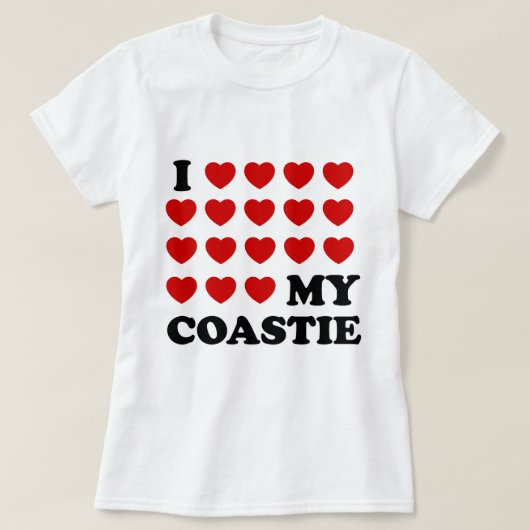 Mijn Coastie. T-shirt (Design voorkant)