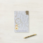 Mijn Cocker Spaniel Ate mijn Lesson Plan Post-it® Notes (Op bureau)