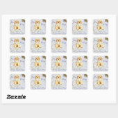 Mijn Cocker Spaniel Ate Mijn Lesson Plan Vierkante Sticker (Vel)