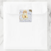 Mijn Cocker Spaniel Ate Mijn Lesson Plan Vierkante Sticker (Tas)