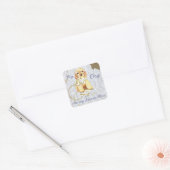 Mijn Cocker Spaniel Ate Mijn Lesson Plan Vierkante Sticker (Envelop)