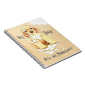 Mijn Cocker Spaniel Ate Mijn thuiswerk Notitieboek (Rechterzijde)