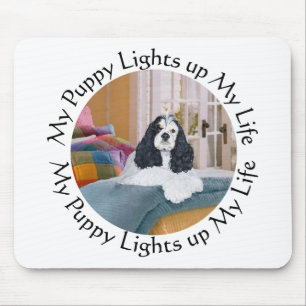 Mijn Cocker Spaniel verlicht mijn Leven Muismat