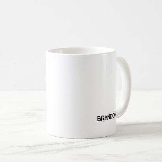  MIJN CODE DRAAIT OP KOFFIE KOFFIEMOK (Voorkant rechts)