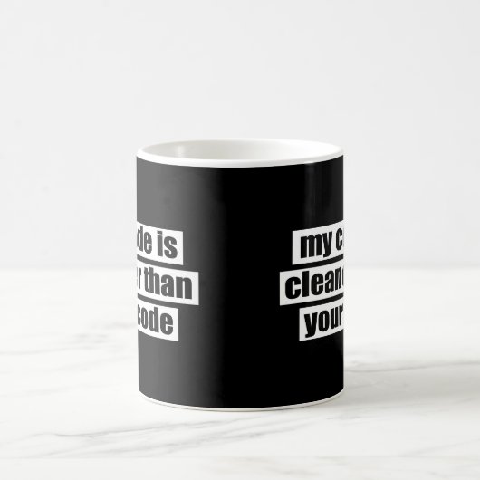 Mijn code is schoner dan je code koffiemok (Center)