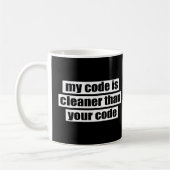 Mijn code is schoner dan je code koffiemok (Links)