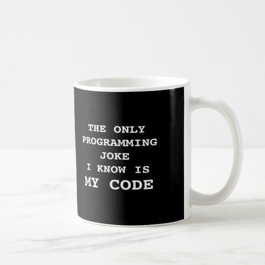 MIJN CODE - Programmeringsgrap Koffiemok (Rechts)