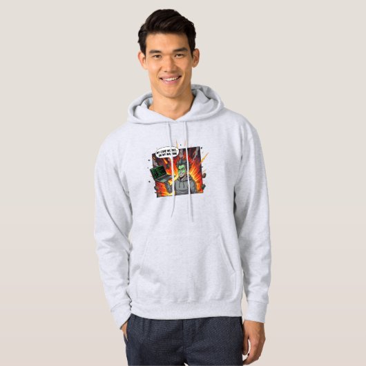 Mijn Code Werkt op Mijn Machine Softwareontwikkela Hoodie (Voorkant volledig)
