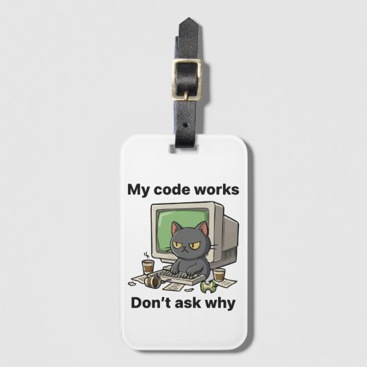 Mijn code werkt Vraag niet waarom Bagagelabel (Voorkant (verticaal))