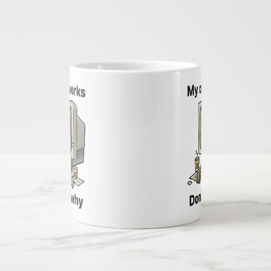 Mijn code werkt Vraag niet waarom Grote Koffiekop (Voorkant)